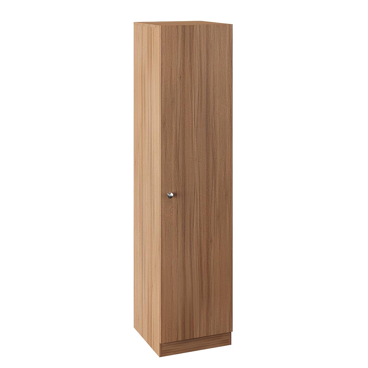 Fanciable Engineering Wood Wardrobe Almirah for Clothes with 1 Door (Exotic Teak) - left_view