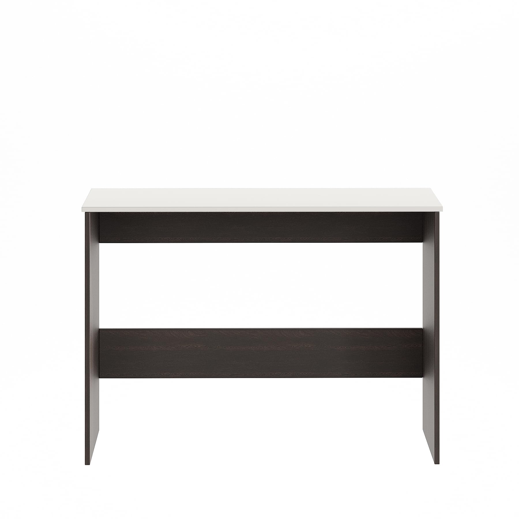 Boris Modern Engineered Wood Study Table | Wenge & White - right_view