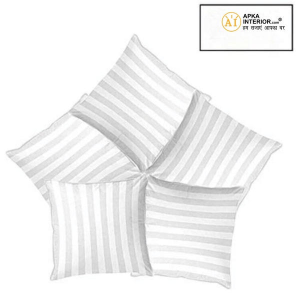 Microfiber Cushion 16 inch x 16 inch Filler, Sofa Cushions Set of 5 - rear_view