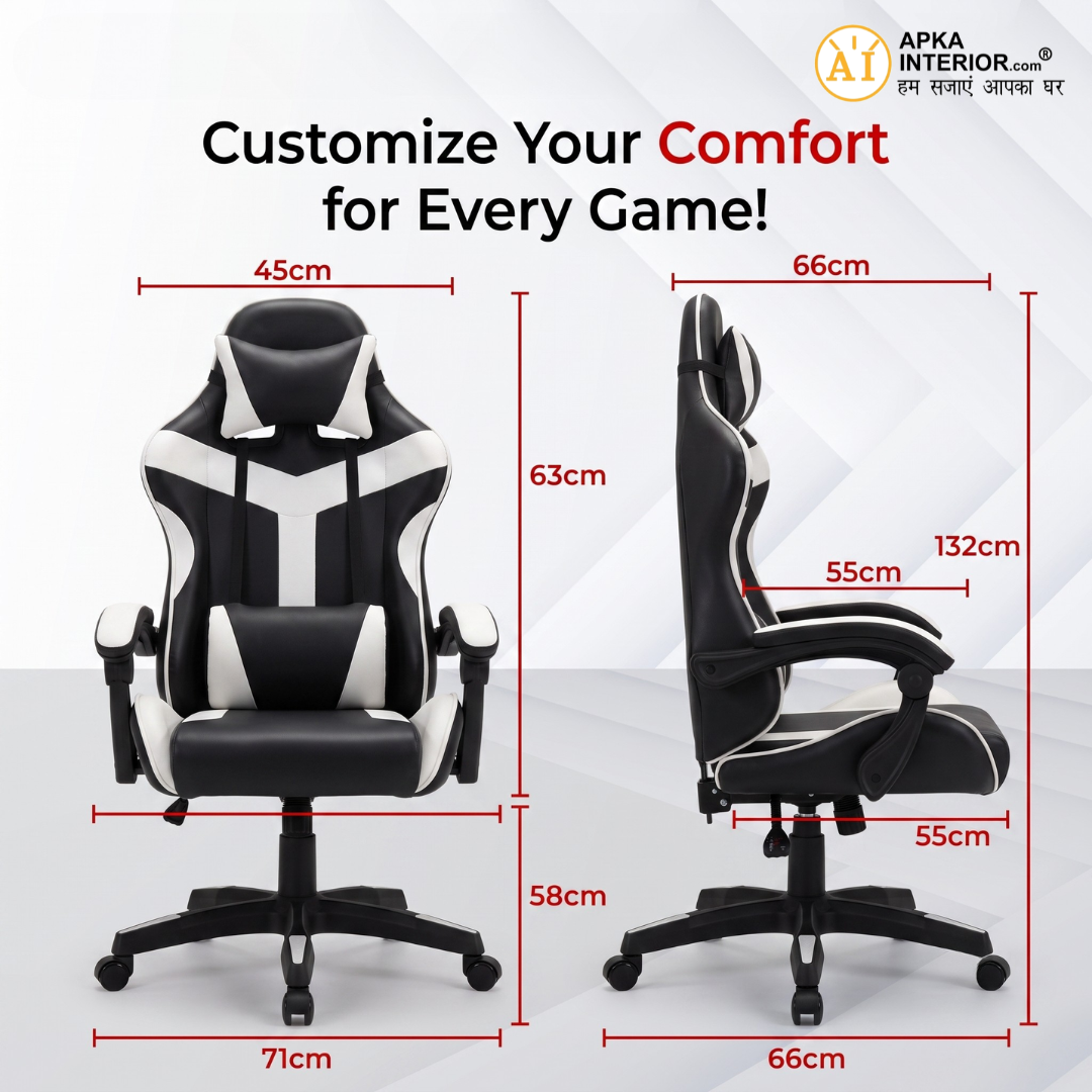 Batman Gaming Chair (Black) - front_view