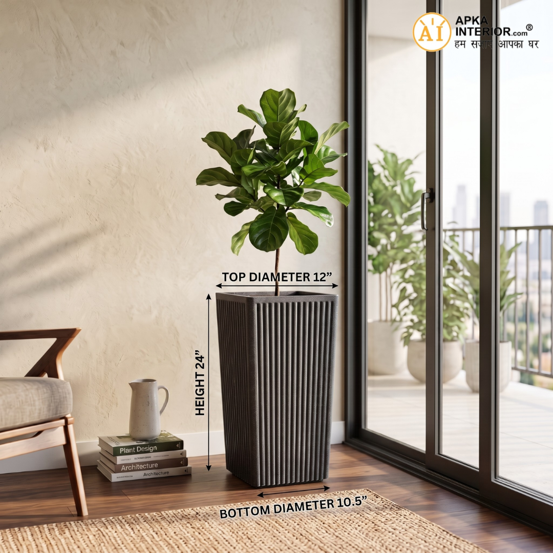 Grak Pot Planter (12x10.5x24) Inch - front_view