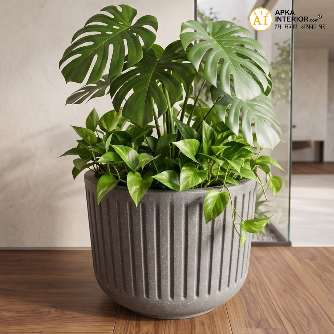 Cosmic Pot Planter (15x15x14) Inch - top_view