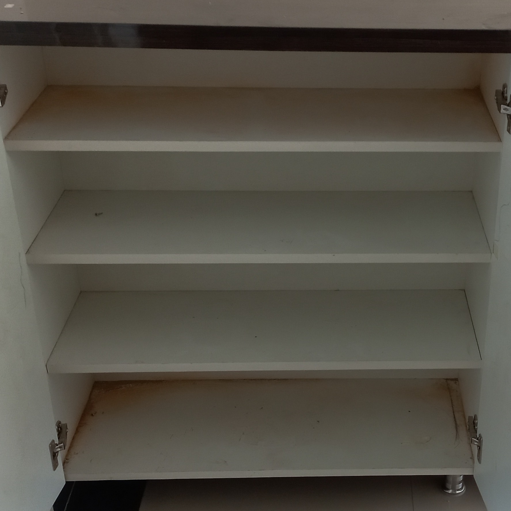 Bergen Plywood Shoe Rack - rear_view