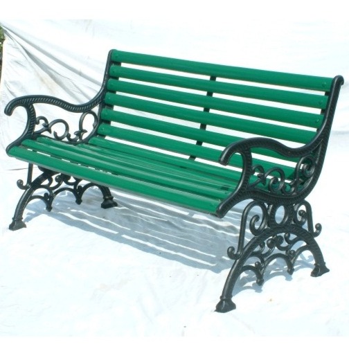 Doodle Art Design Bench - front_view