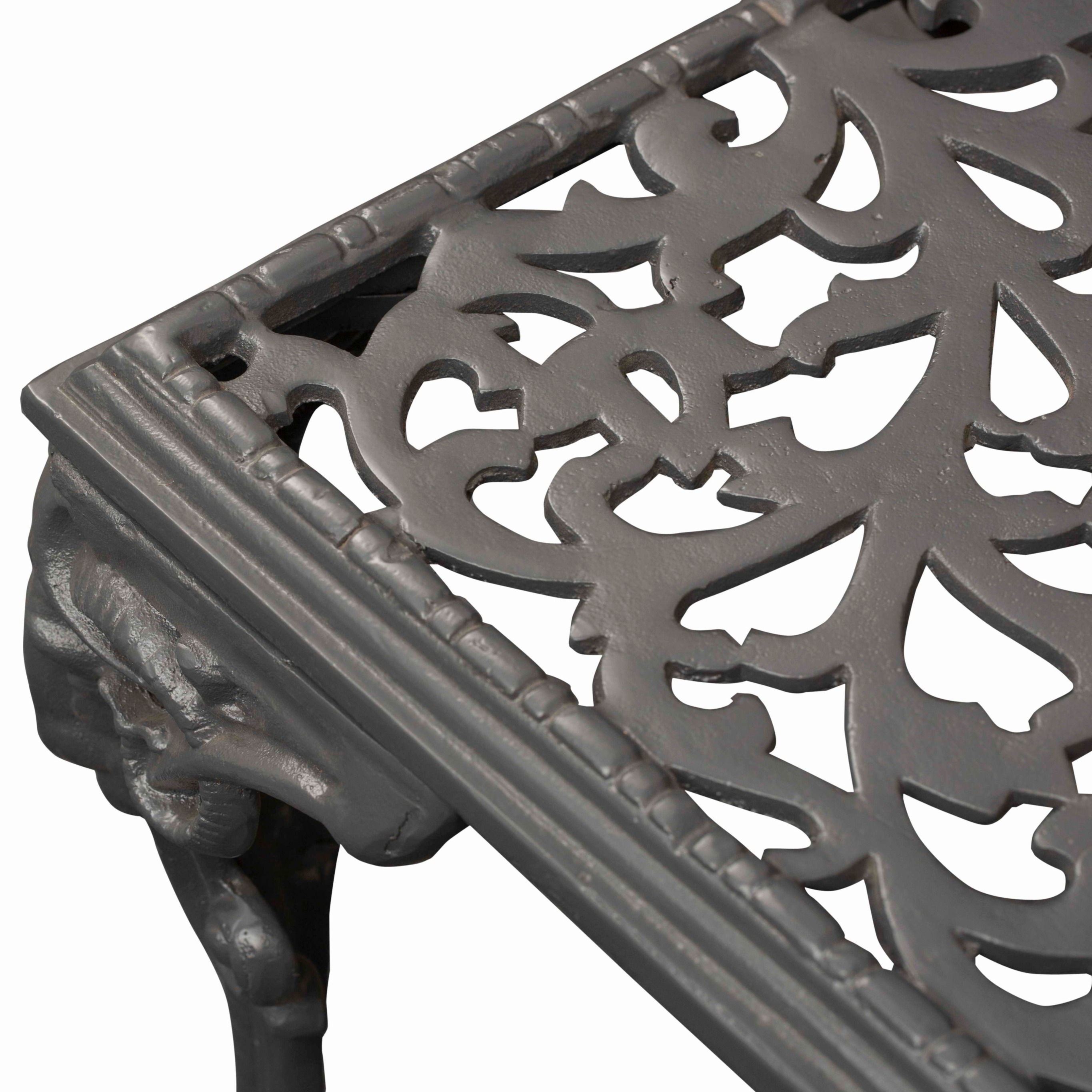Cast Iron Table I Garden Furniture I Anti Corrosion - rear_view