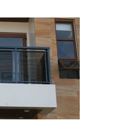 Bar Mild Steel Balcony Railing I 8x0.3x3 foot - top-view