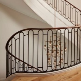 Mild Steel Indoor Staircase Railings I 10x0.3x3 foot - photo