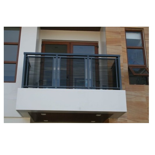 Bar Mild Steel Balcony Railing I 10x0.3x3.5 foot - front-view