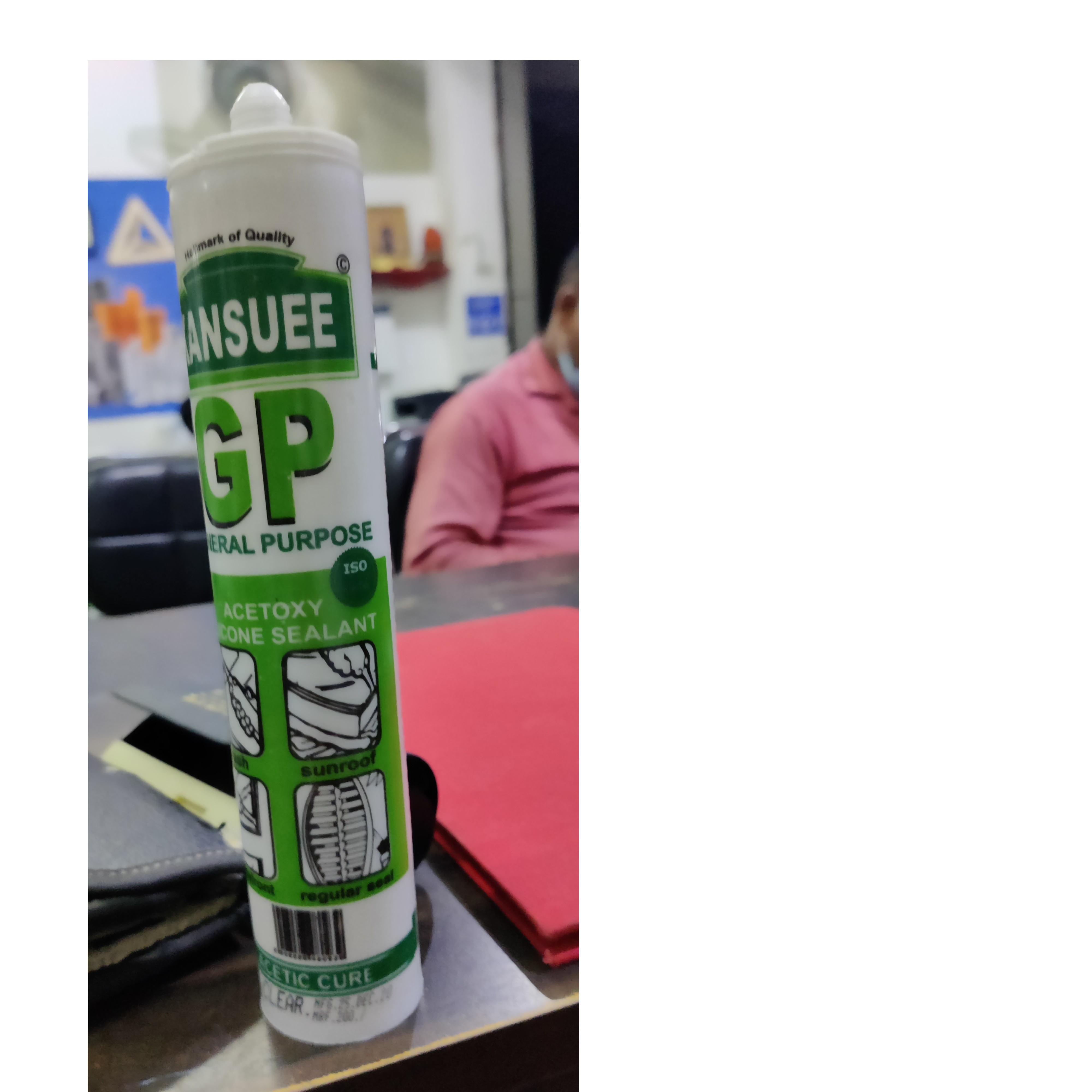 Sealent Silicone - top-view