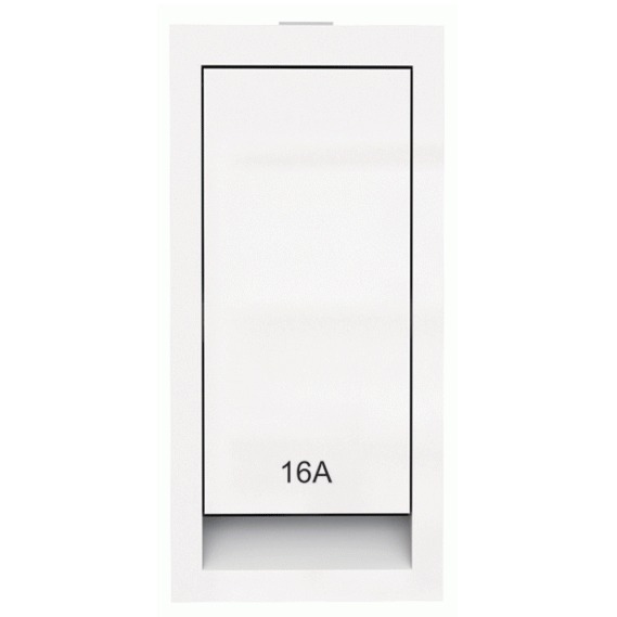 FLAT SWITCH (White) - front-view