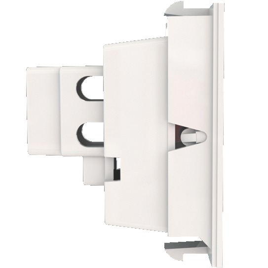 FLAT BELL PUSH WITH INDICATOR - top-view