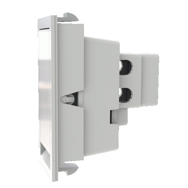 FLAT BELL PUSH WITH INDICATOR - left-view