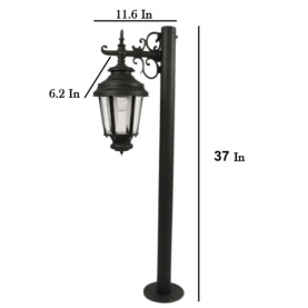 Lamp Bolard Light - top-view