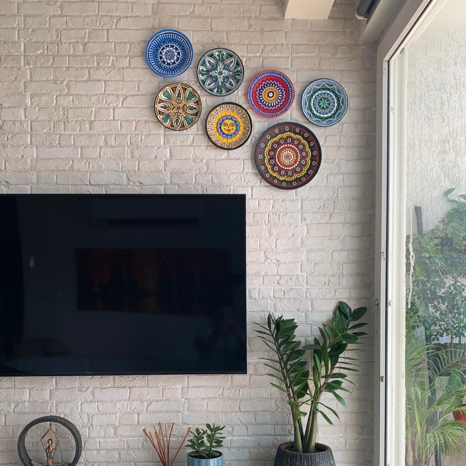 EARTHEN WALL PLATES (Artificial Wall Plates) - top_view