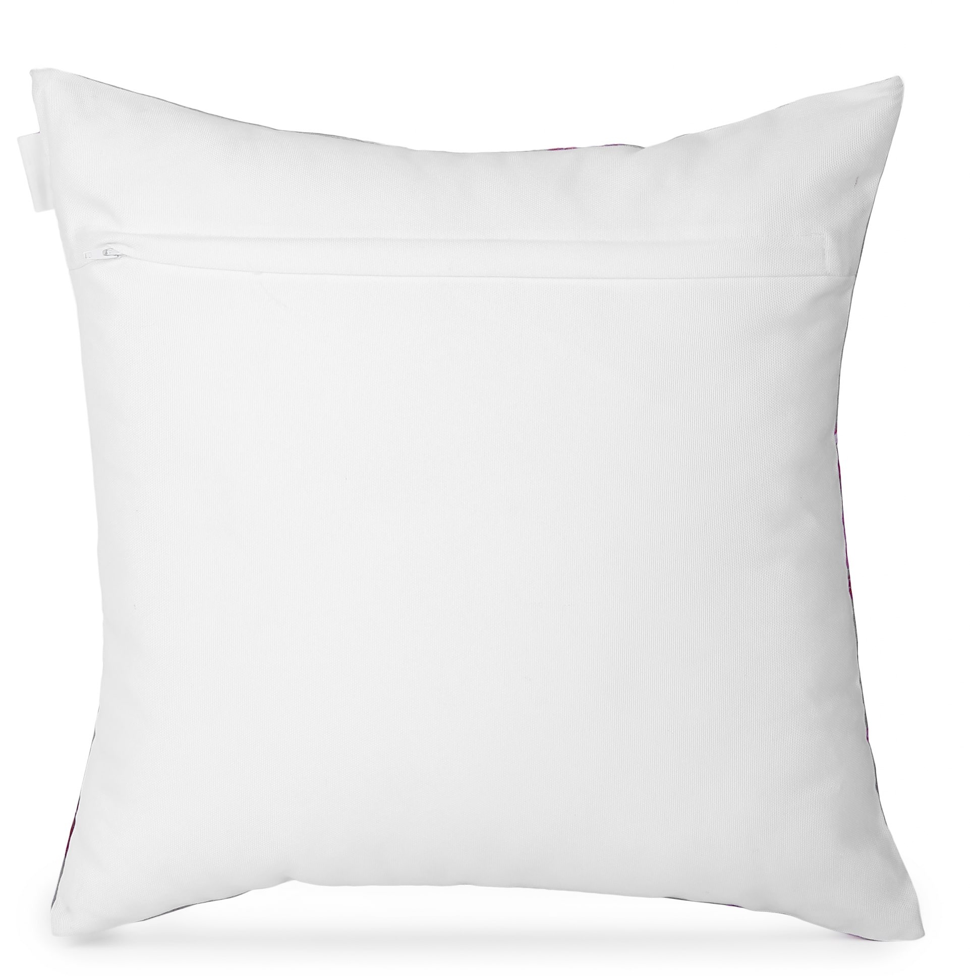Pink Sequins Digital Print Cushion Cover - right-view