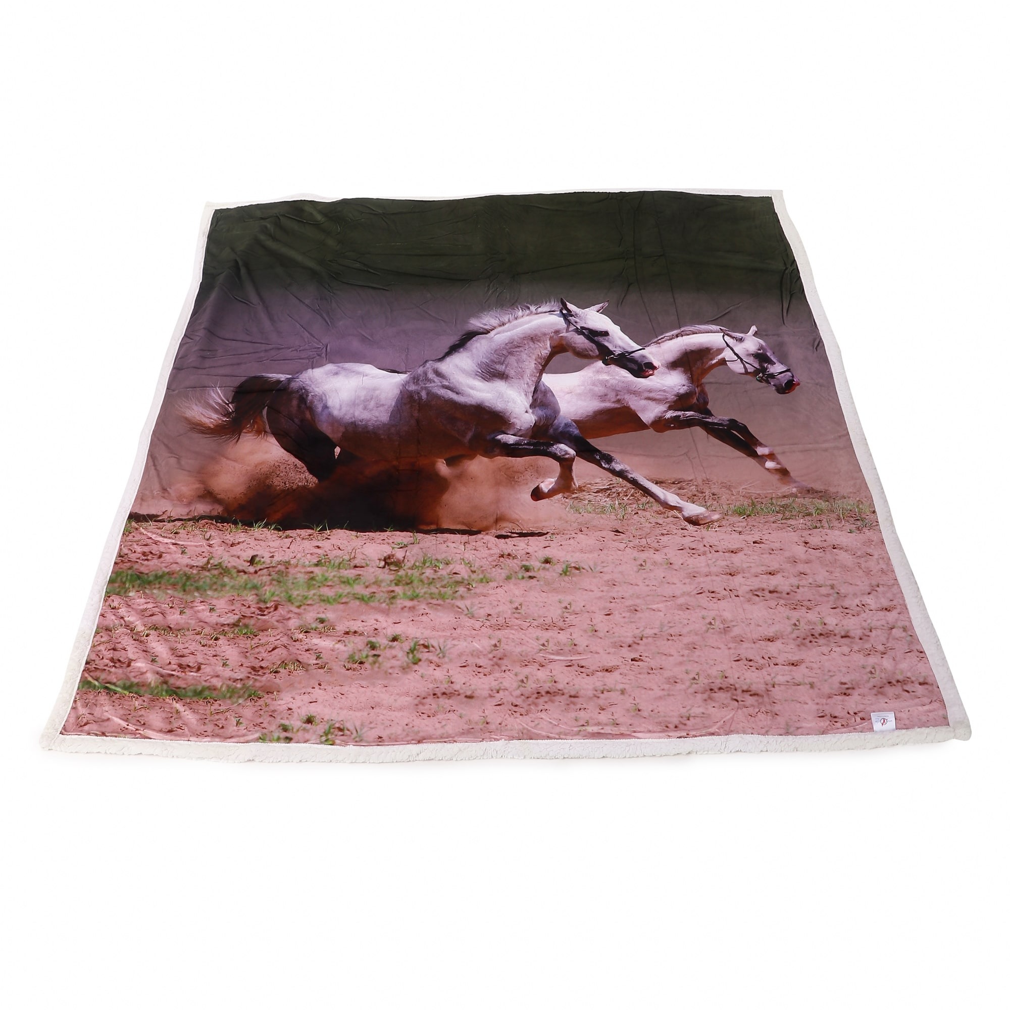Digital Horse Print (Blanket) - top-view