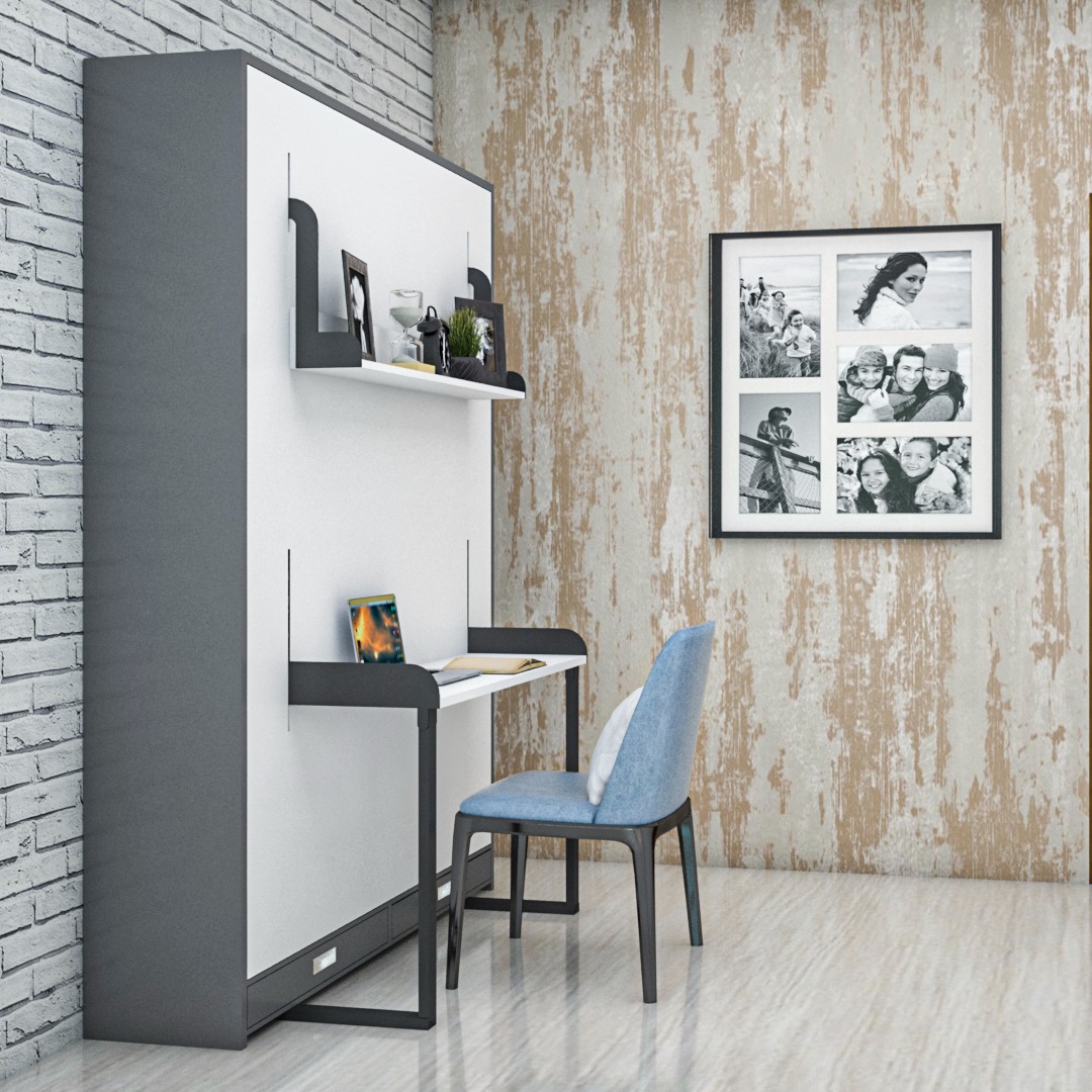 Quadro V Multi Function WallBed (Queen size) - left_view