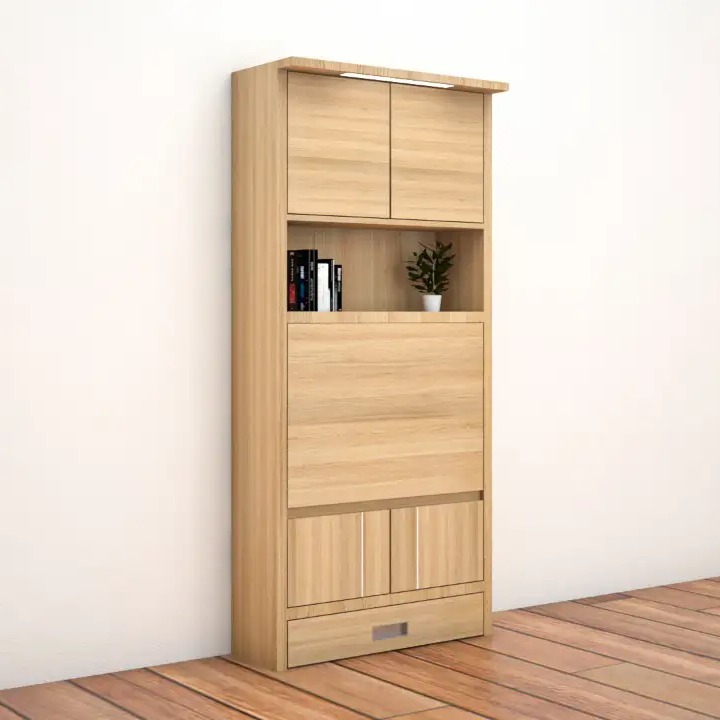 Study Table with Multiple Functions - rear_view