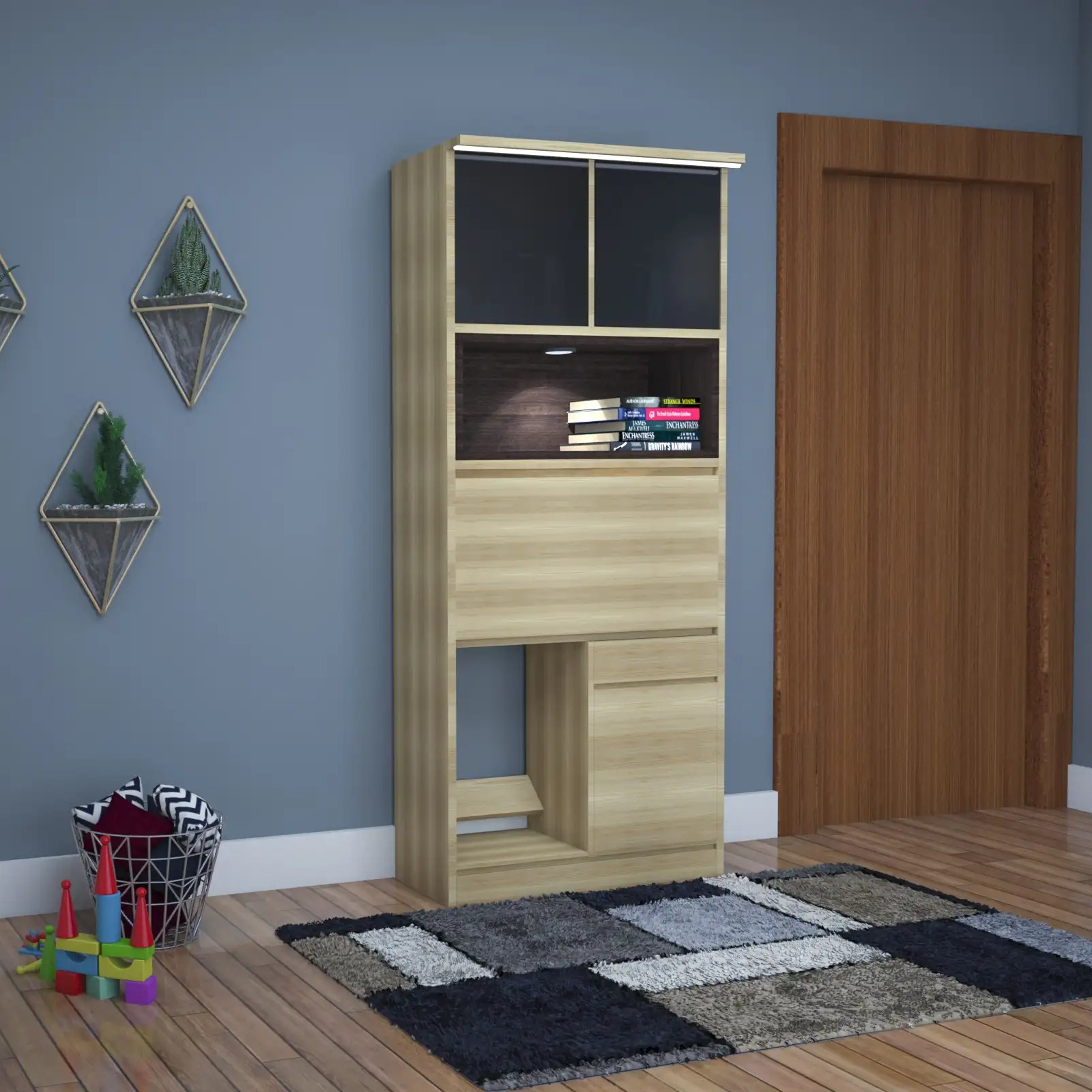 Multi Functional Study Table - top_view