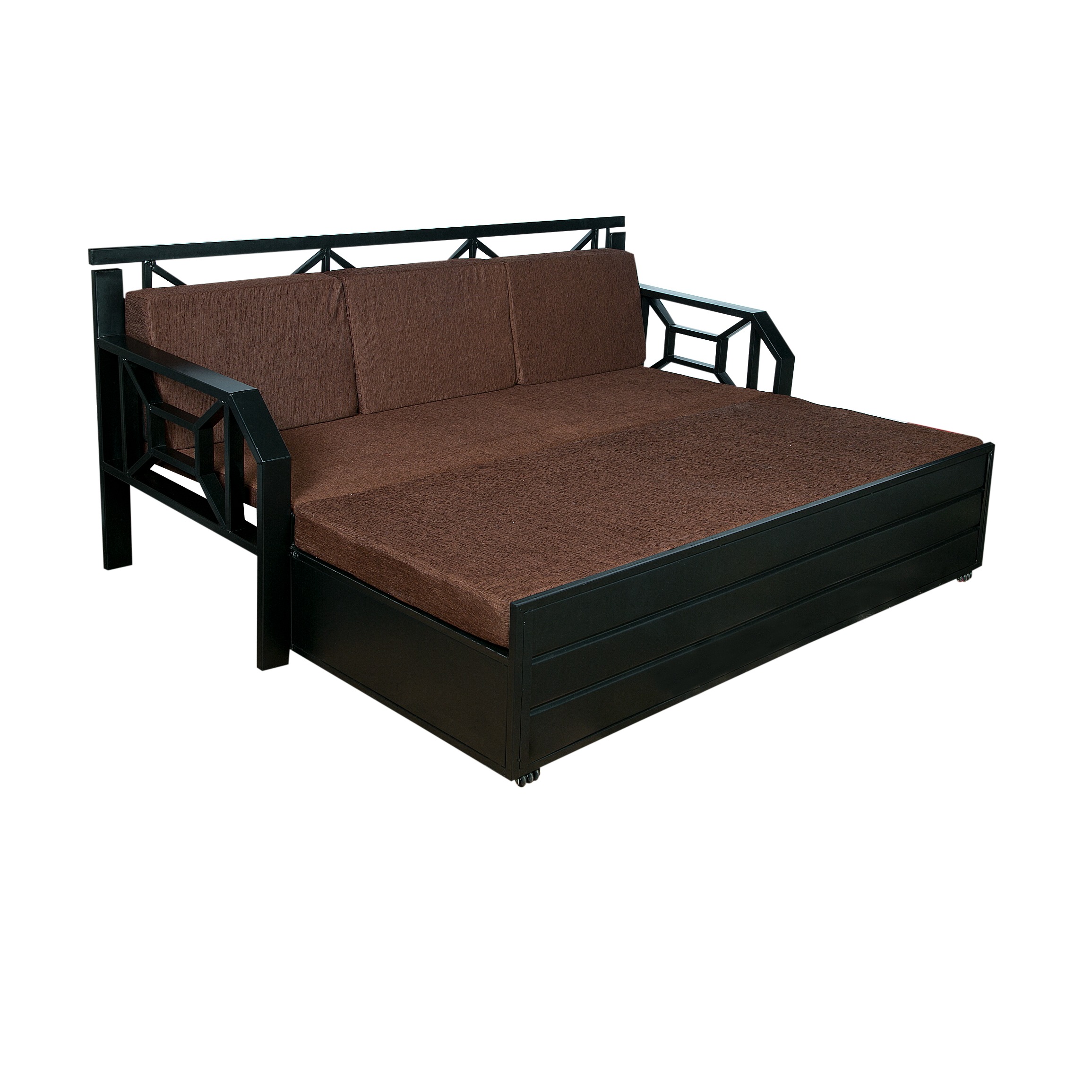 Carlisle Éclair Sofa Cum Bed With Hydraulic Storage - top_view