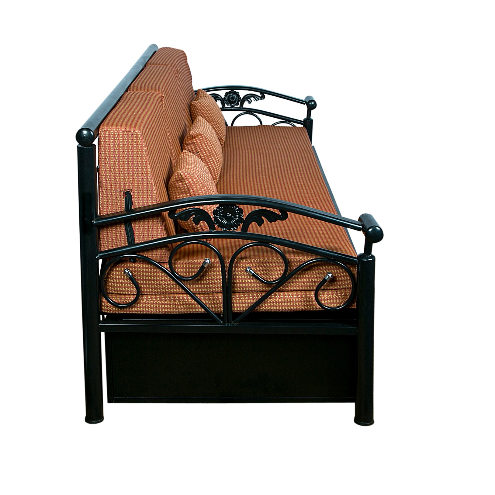 Carlisle Sofa Cum Bed With Hydraulic Storage - left_view