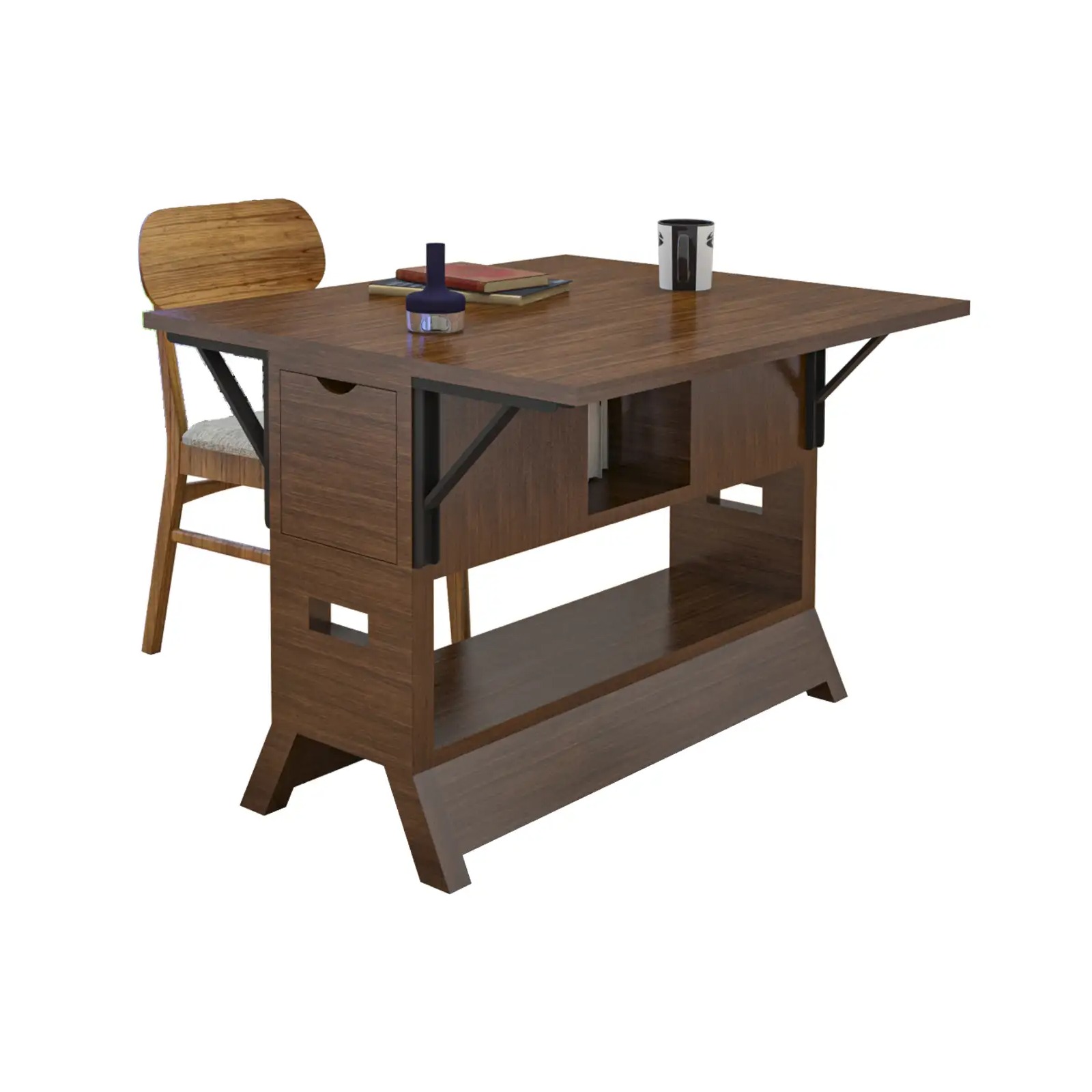 Gwita Foldable Table - right_view