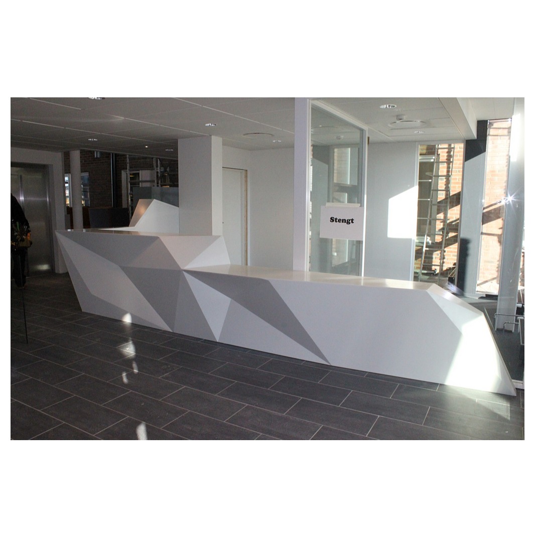 Granex Acrylic Solid Surface (N-White- 6mm) - top-view