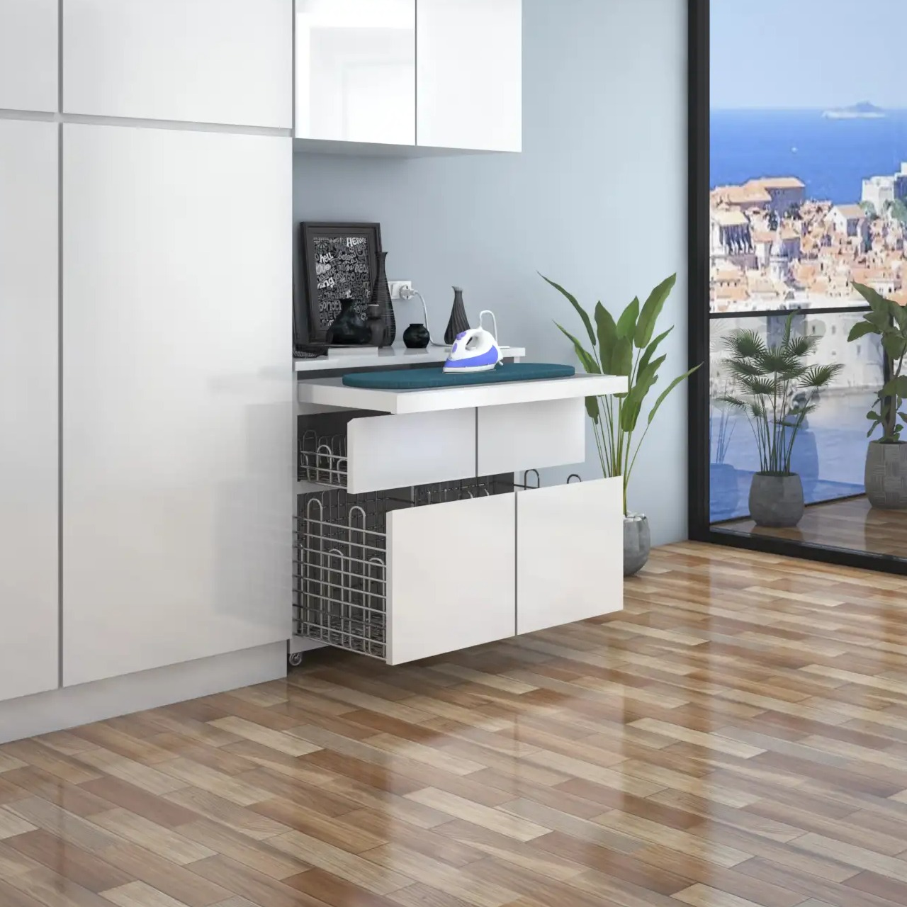 Launtrek Multi Functional laundry Unit - right_view