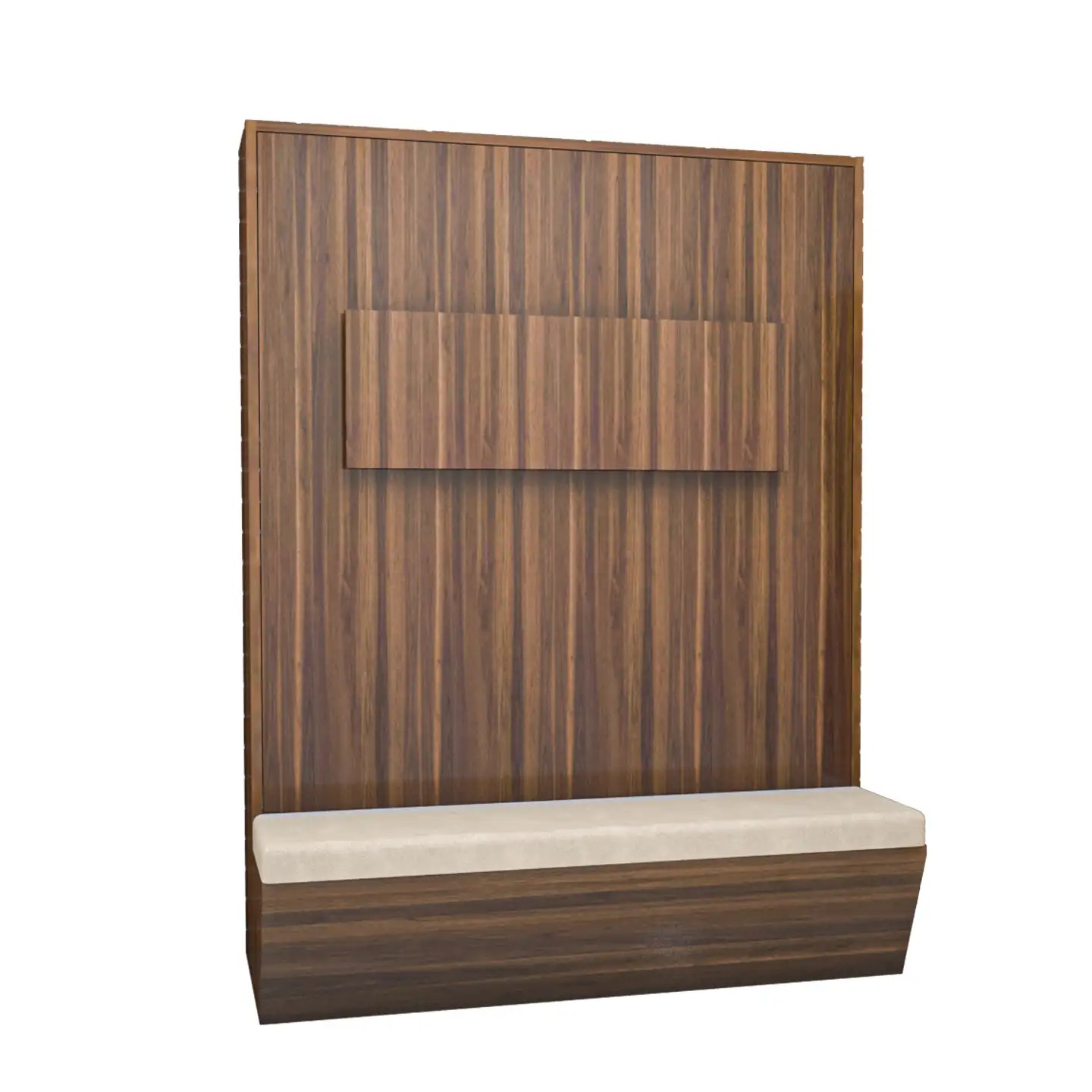 Neptune C Wallbed with Sofa Queen size - rear_view