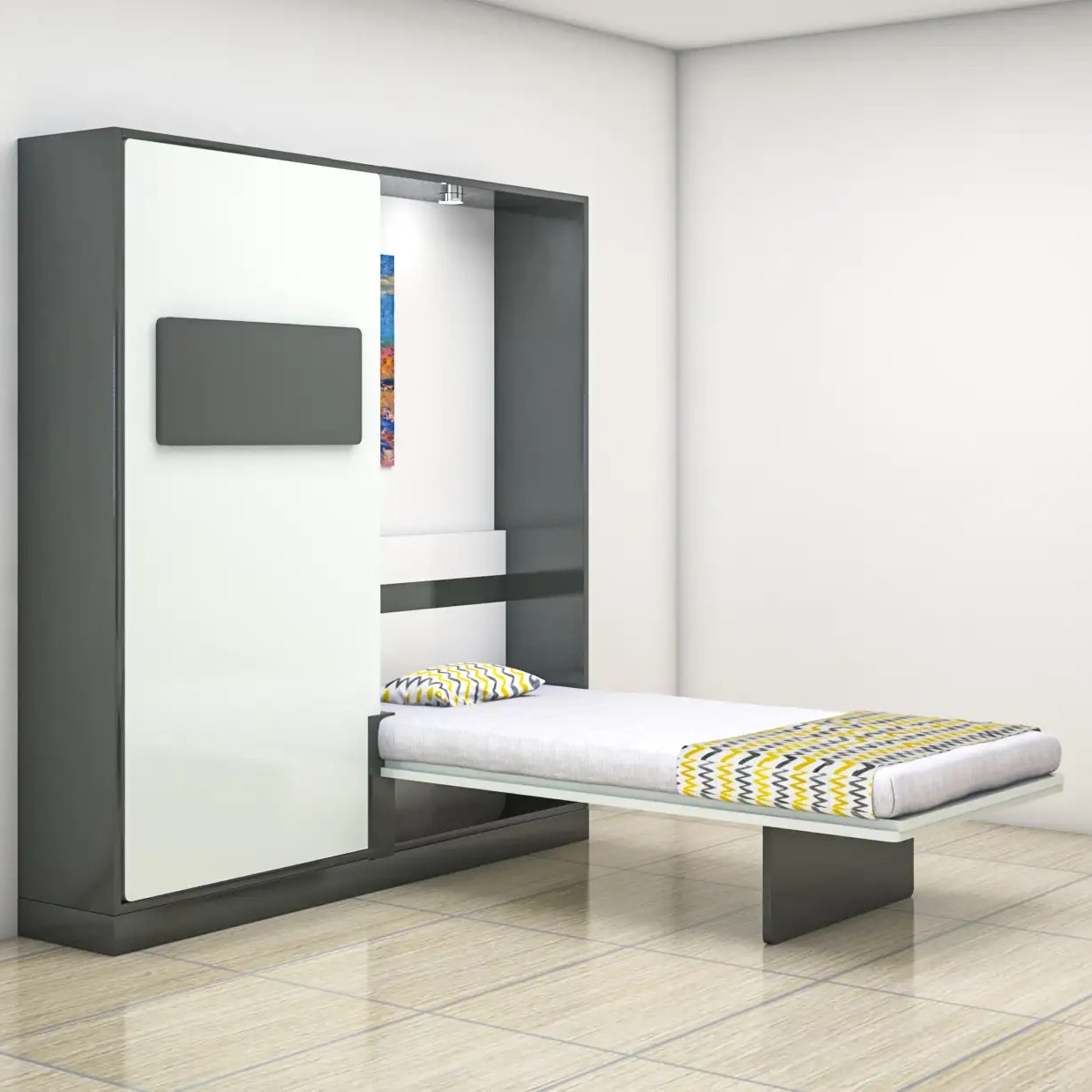 Neptune Twin Acewallbed Queen size - front_view