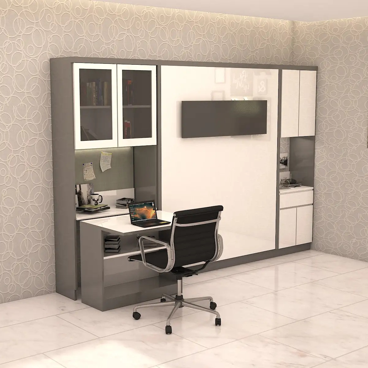 Optima OnePlus Wallbed Systems - front_view