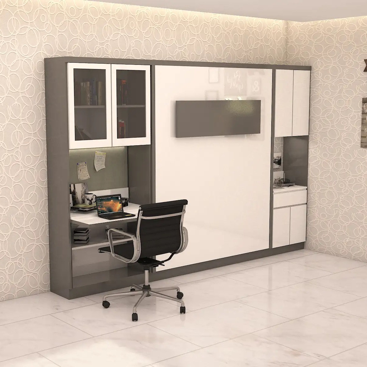 Optima OnePlus Wallbed Systems - top_view