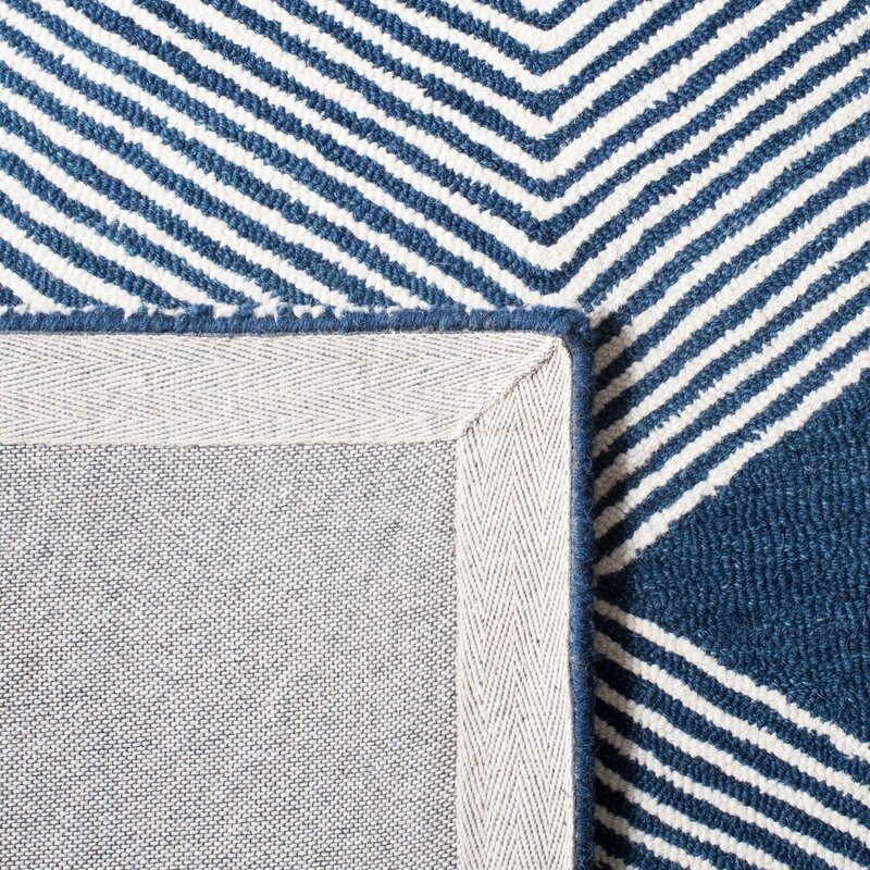 Konopka Geometric Handmade Tufted Rug - front-view