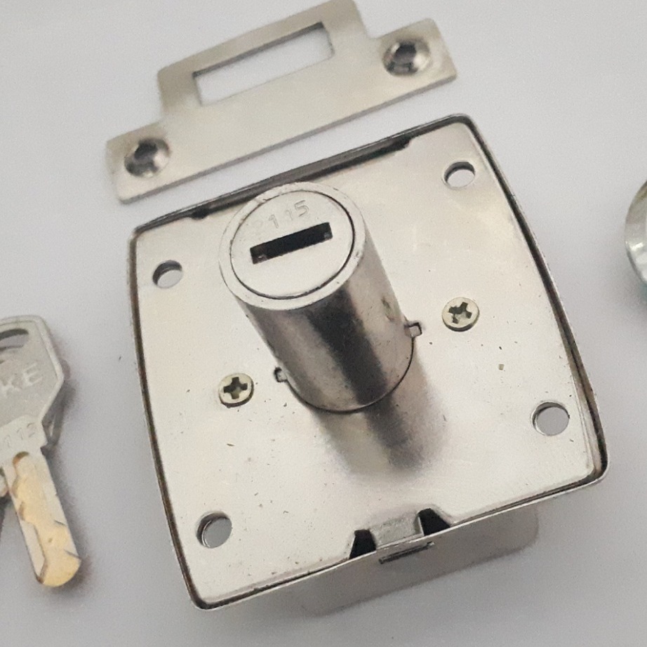 Wave Cupboard Lock - front-view