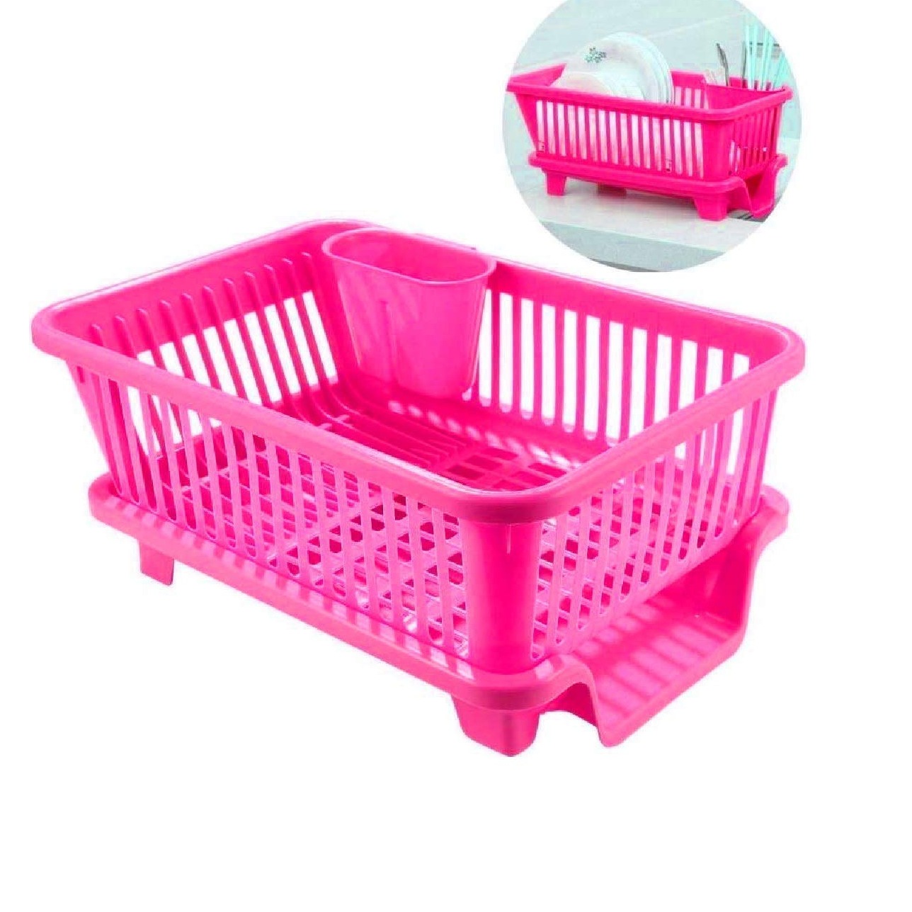 Dish Drying Drainer - front-view