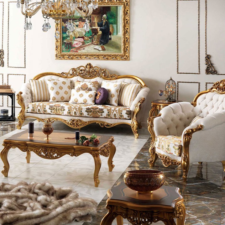 Yolo Luxury Royal 5 Seater Sofa - front_view