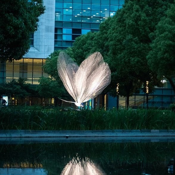 Butterfly Sculpture - photo