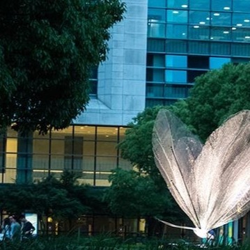 Butterfly Sculpture - front-view