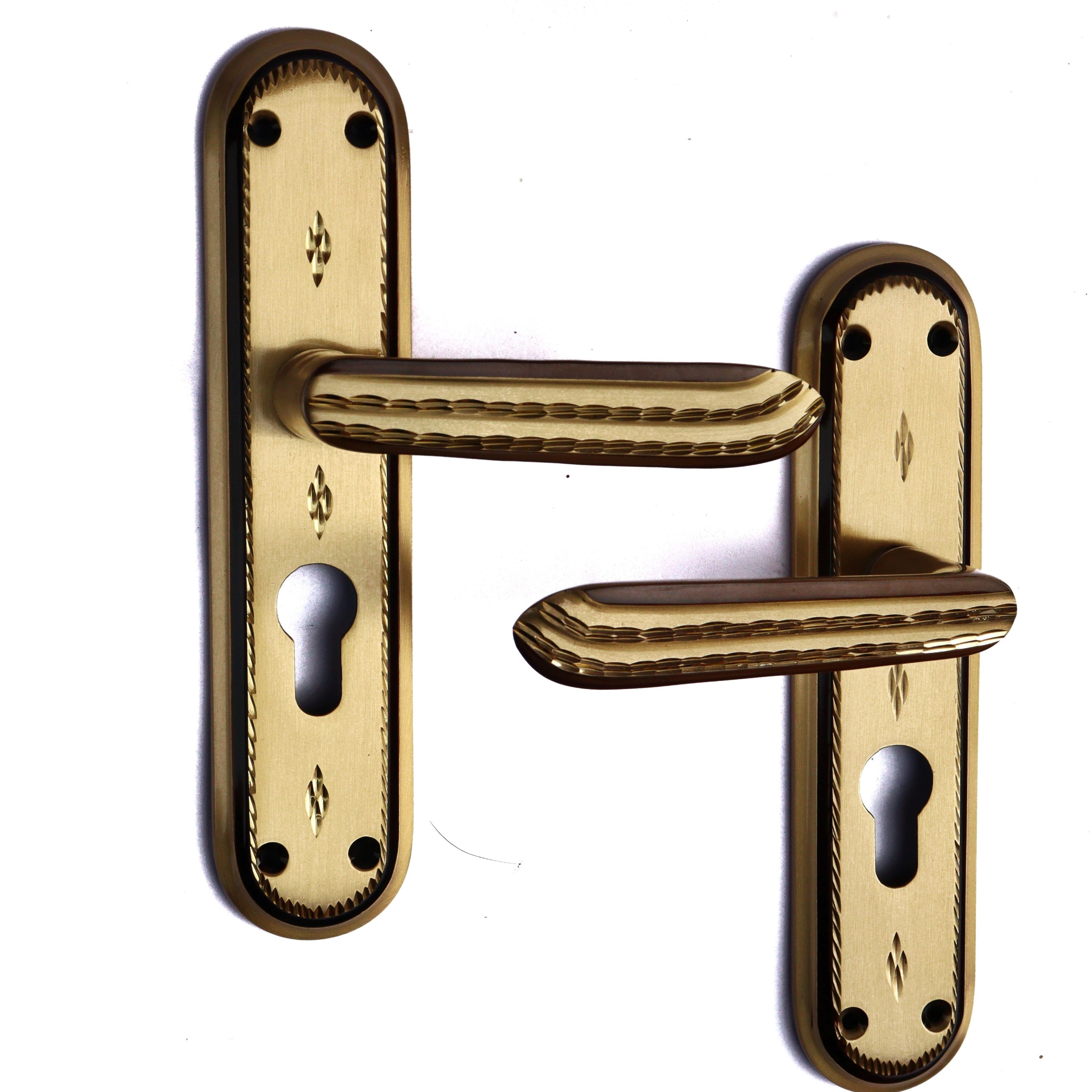 8 Inch Door Lock BMH 128 - rear-view