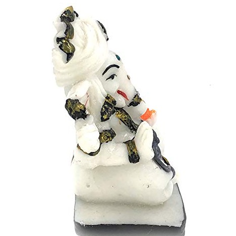 Deep Ganesh Arts Lord Ganesha Ganpati Car Dashboard - left_view