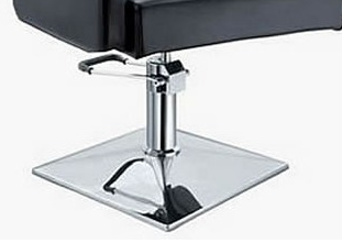 Black Salon Chair - rear_view