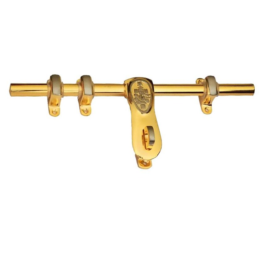 Gold & Silver Finish Brass Door Aldrop - photo
