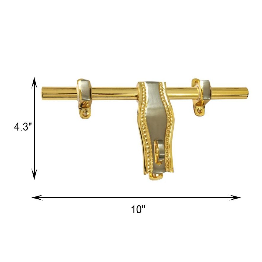 Door Antique Brass Aldrop - front-view