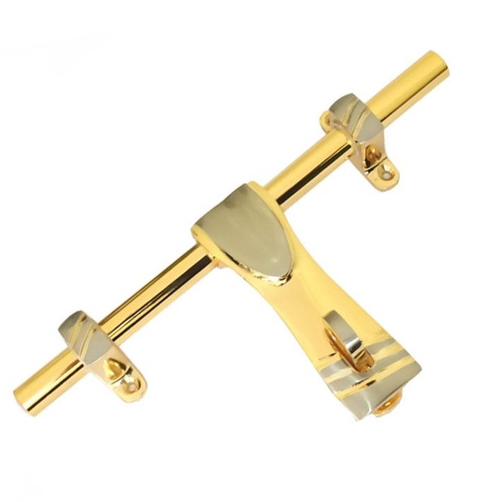 Brass Aldrop in Silver & Gold Colour - top-view