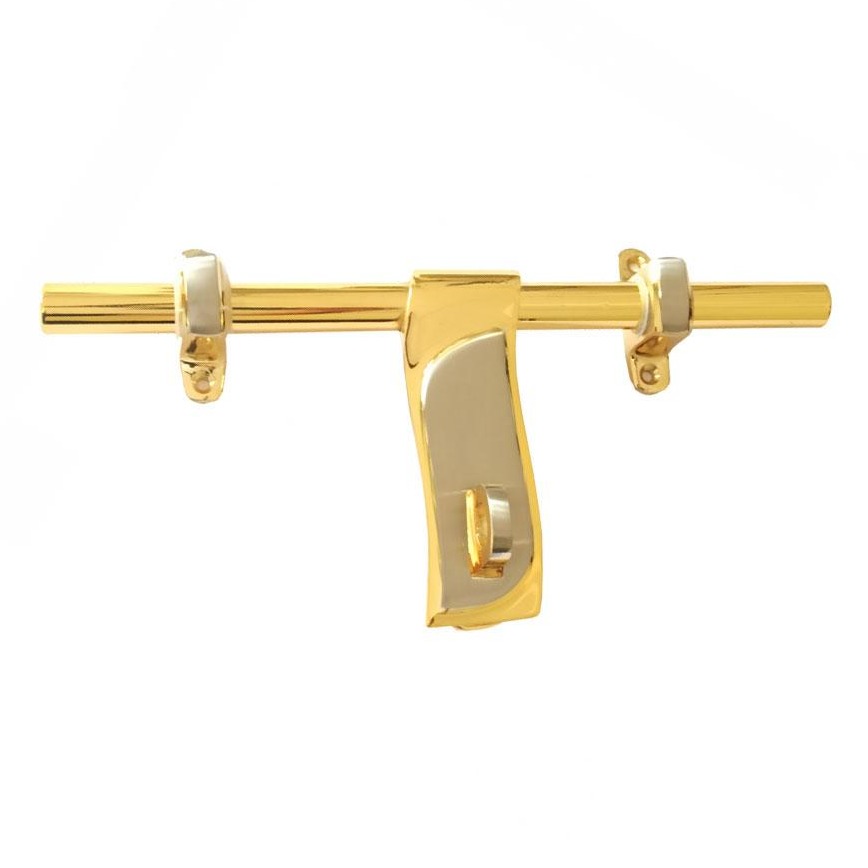 Aldrop For Door in Silver & Gold Colour - rear-view