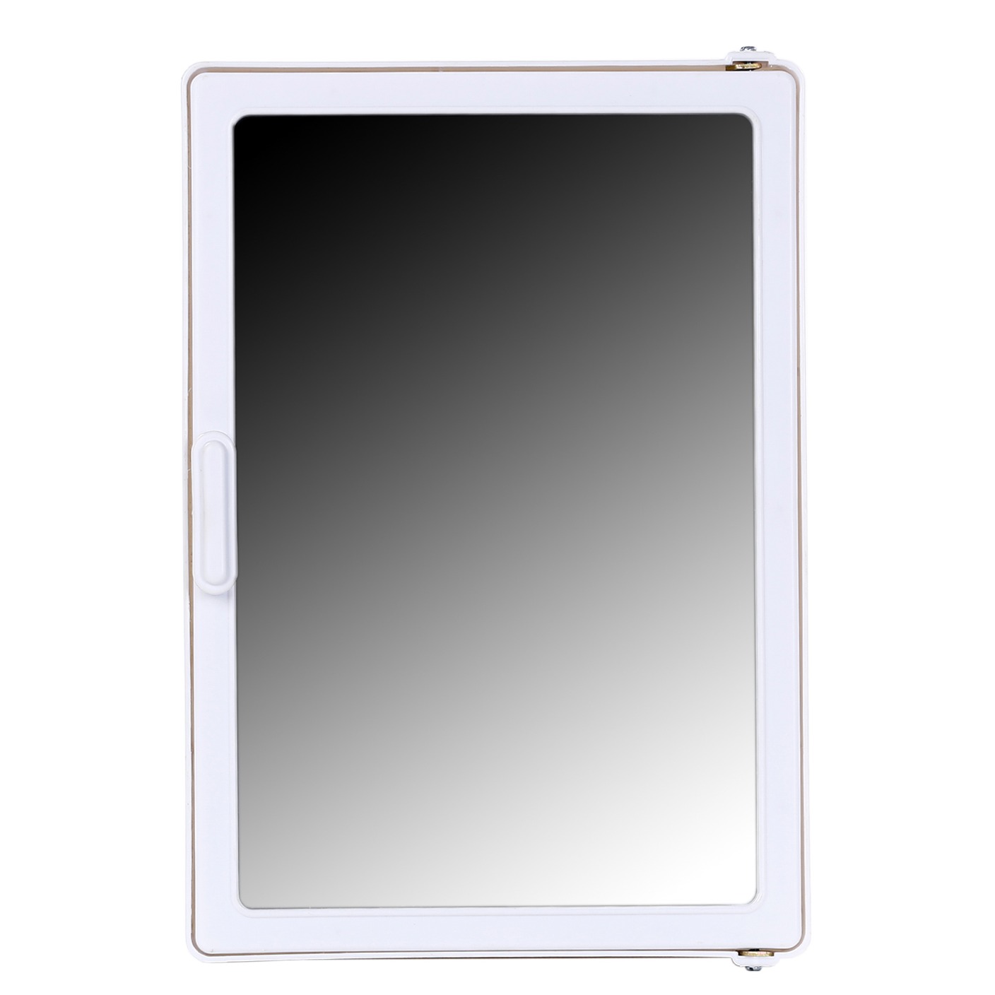 Bourget Bathroom Mirror Cabinet In White - front_view