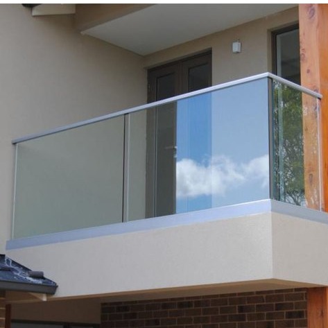 Aluminum And Glass Railings - rear-view