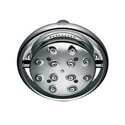 Flip Side Shower Head With Changing Sprays - top-view