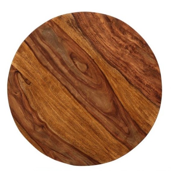 Reiner Solid Wood End Table - top_view