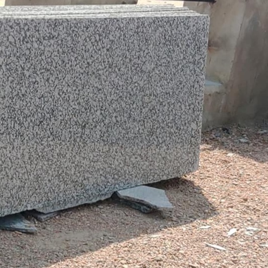 P White Granite - top-view